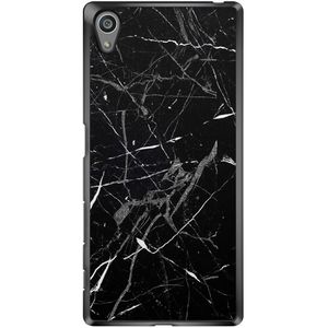 Sony Xperia Z5 hoesje - Marmer zwart
