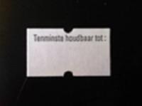 Etiket 2112 wit perm THT 50.000 Hall - 3 stuks