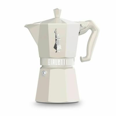 Italiaanse Koffiepot Bialetti MOKA EXCLUSIVE CREAM 6T Crème Aluminium 6 Kopjes