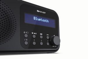 Sharp DR-P420(BK) draagbare radio - DAB - FM - bluetooth - zwart