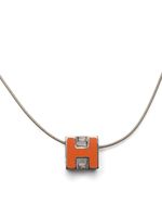 Hermès 1990-2000s pre-owned halsketting met hanger - Zilver - thumbnail