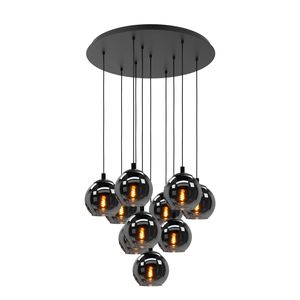 EGLO ARISCANI hangende plafondverlichting Flexibele montage E27 LED Zwart