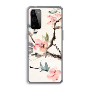 Japanse bloemen: OnePlus 9 Pro Transparant Hoesje