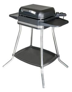 Unold Jimmy Staande grill Tafel Met windbescherming, Oververhittingsbeveiliging, Controlelampje, Traploze temperatuurregeling Zwart