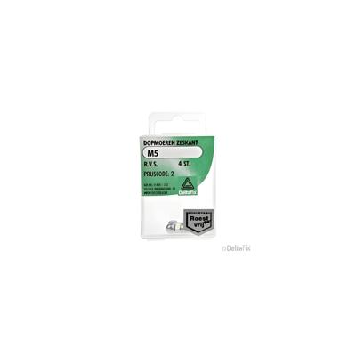 Dopmoer m5 rvs 4st - Deltafix