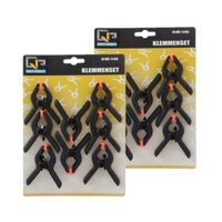 32x Hobby lijmklemmen/veerklemmen 5 cm