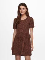 JDY jurk JDYKIRKBY met all over print rood - thumbnail