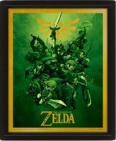 The Legend of Zelda - Framed 3D Poster - thumbnail