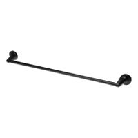 Draaibare handdoek houder Aspen | Wandmontage | 68.8 cm | Enkel houder | Zwart