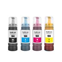 Huismerk Epson EcoTank 104 Navulbare Printer Inkt - E104 Huismerk Epson EcoTank 104 Navulbare Printer Inkt - E104