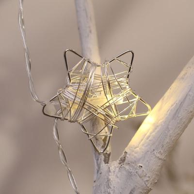 3m holle sterren USB Plug romantische LED String vakantie licht 20 LEDs Teenage stijl warme Fairy decoratieve Lamp voor Kerstmis bruiloft slaapkame