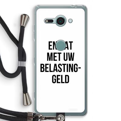 Belastinggeld: Sony Xperia XZ2 Compact Transparant Hoesje met koord