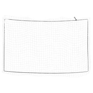 VidaXL Aanhangwagennet elastisch touw 4x2,5 m polypropeen wit