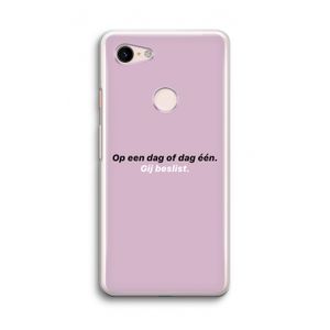 gij beslist: Google Pixel 3 Transparant Hoesje