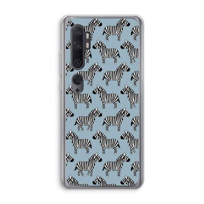 Zebra: Xiaomi Mi Note 10 Pro Transparant Hoesje