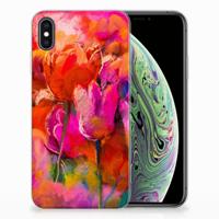 Smartphone hoesje Apple iPhone Xs Max Tulips