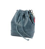 friendship trendy schoudertas rugzak jeansblauw - thumbnail