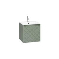 Crosswater Glide II Wastafel inbouw - zonder kraangat - 60x45x1cm - glas - Ice White GL0610SIW Crosswater Glide II Wastafel inbouw - zonder kraangat - 60x45x1cm - glas - Ice White GL0610SIW