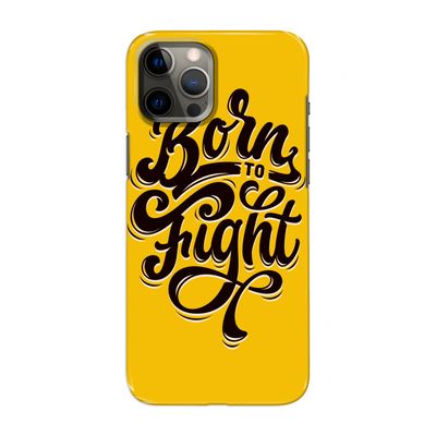 Born to Fight: Volledig geprint iPhone 12 Pro Max Hoesje