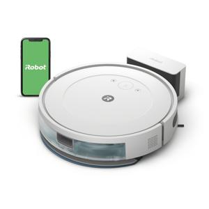 iRobot Combo Y0112 Dweil- en zuigrobot Wit Besturing via App, Spraakgestuurd, Compatibel met Amazon Alexa, Compatibel met Google Home