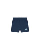Malelions Zomer zwembroek jongens - navy blauw - Crinkle