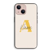 Amber Script: iPhone 13 mini Biologisch afbreekbaar hoesje