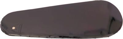 Kettingkast 24" lakdoek - zwart