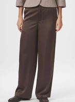 Neo Noir Broek Emmett H.Sateen | Dark Brown
