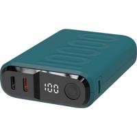 RealPower REALPOWER PB-10000 C Powerbank 10000 mAh USB PD USB-C (met Power Delivery) Donkerblauw Statusweergave
