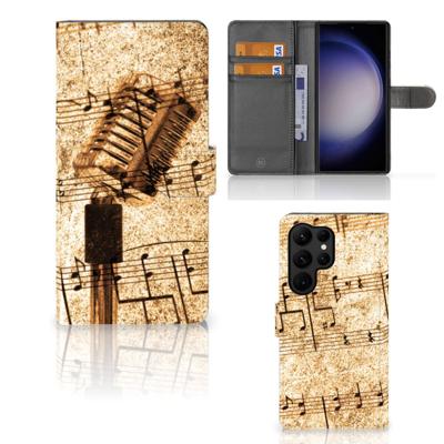 Samsung Galaxy S23 Ultra | Telefoonhoesje met foto | Bladmuziek