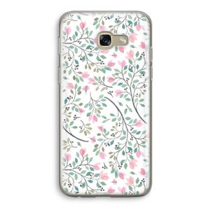 Sierlijke bloemen: Samsung Galaxy A5 (2017) Transparant Hoesje