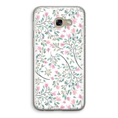 Sierlijke bloemen: Samsung Galaxy A5 (2017) Transparant Hoesje