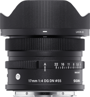 Sigma 17mm F4 DG DN Contemporary MILC Groothoeklens Zwart - thumbnail