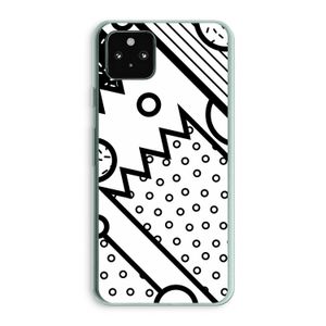 Pop Art #4: Google Pixel 5a 5G Transparant Hoesje