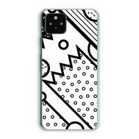 Pop Art #4: Google Pixel 5a 5G Transparant Hoesje