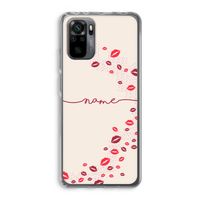 Kusjes: Xiaomi Redmi Note 10 Pro Transparant Hoesje