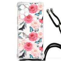 Samsung Galaxy A53 Case Butterfly Roses - thumbnail