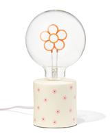 HEMA Led-lamp 12.5x12.5x23cm bloem