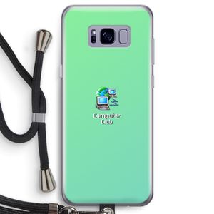 Win98: Samsung Galaxy S8 Transparant Hoesje met koord
