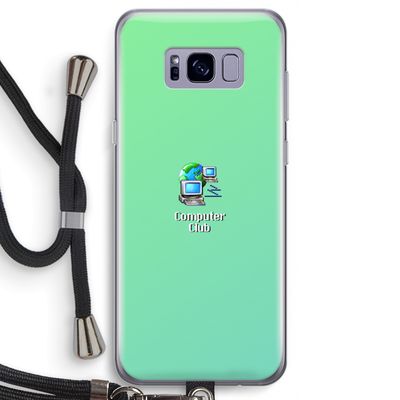 Win98: Samsung Galaxy S8 Transparant Hoesje met koord