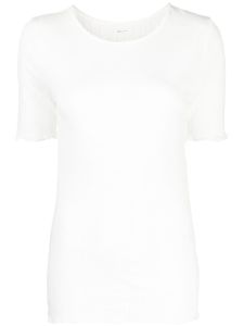 Skall Studio t-shirt Edie Pointelle - Blanc