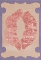 Layered - Vloerkleed Lips Patterned Wool Rug -
