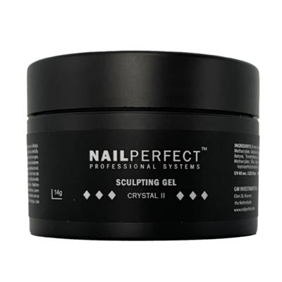 NailPerfect Gel LED/UV Sculpting Gel Crystal II 14gr NailPerfect Gel LED/UV Sculpting Gel Crystal II 14gr