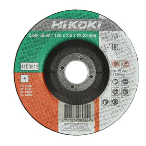 Hikoki Accessoires Doorslijpschijf Voor Steen 230X3,0 Concaaf 4100215