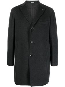 Tagliatore manteau en laine mélangée à simple boutonnage - Gris