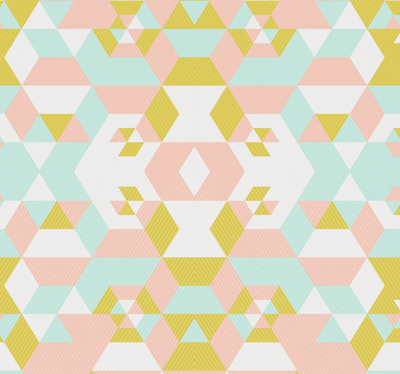 Behang geometrisch Patchwork Behang geometrisch Patchwork