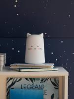 Nachtlampje kat wit