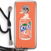 S(peach)less: Motorola Moto G6 Transparant Hoesje met koord