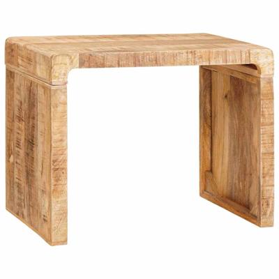 Bijzettafel Bruin 60 x 35 x 45 cm massief mangohout