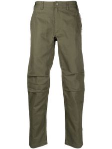 Maharishi pantalon à patch logo - Vert